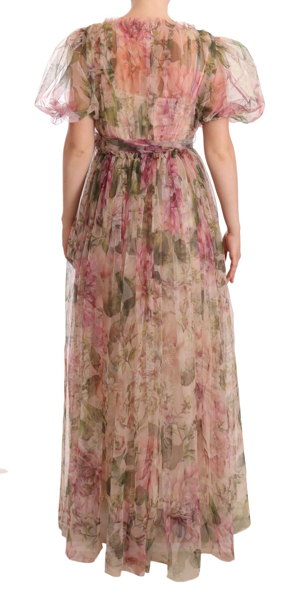 Floral Print Long Maxi Gown Women's Dress - Dolce & Gabbana - Modalova