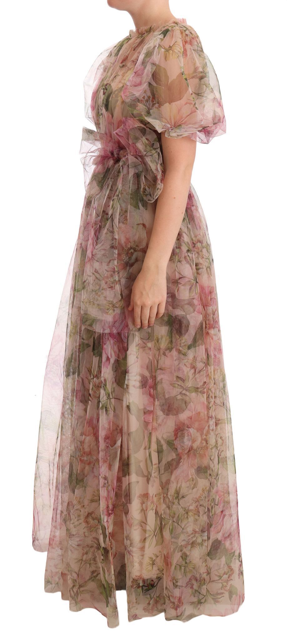 Floral Print Long Maxi Gown Women's Dress - Dolce & Gabbana - Modalova