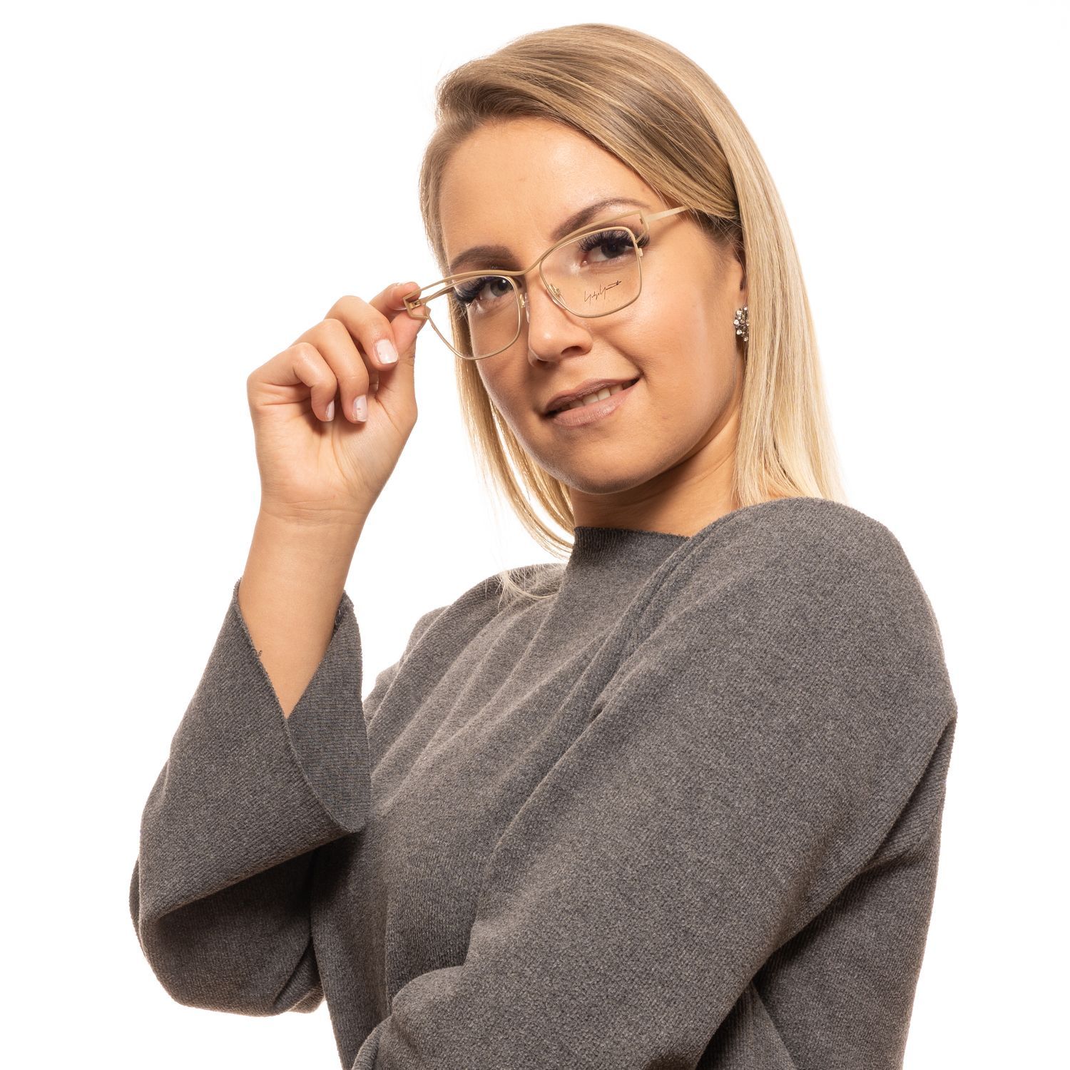 Titanium Glasses Women's (Frames) - Yohji Yamamoto - Modalova