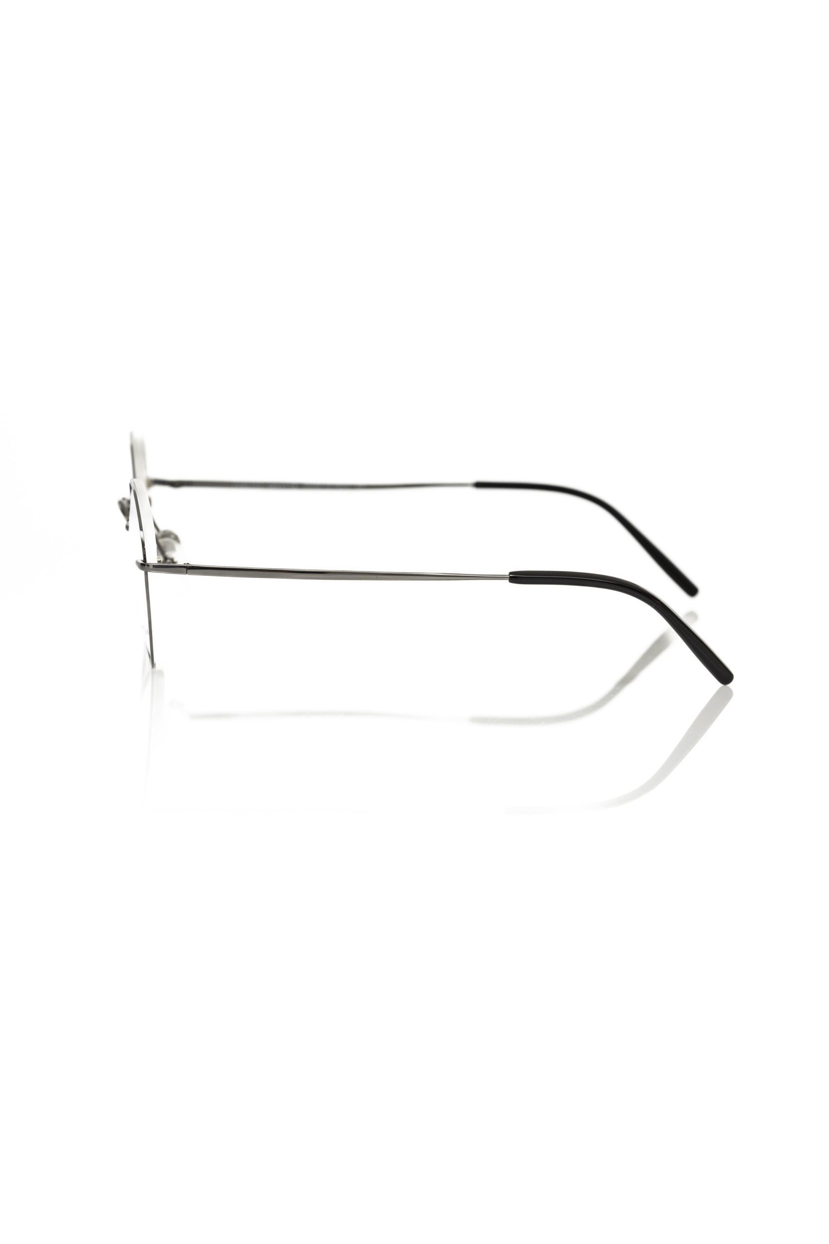 Metallic Men's Eyeglass Men's Frame - Frankie Morello - Modalova