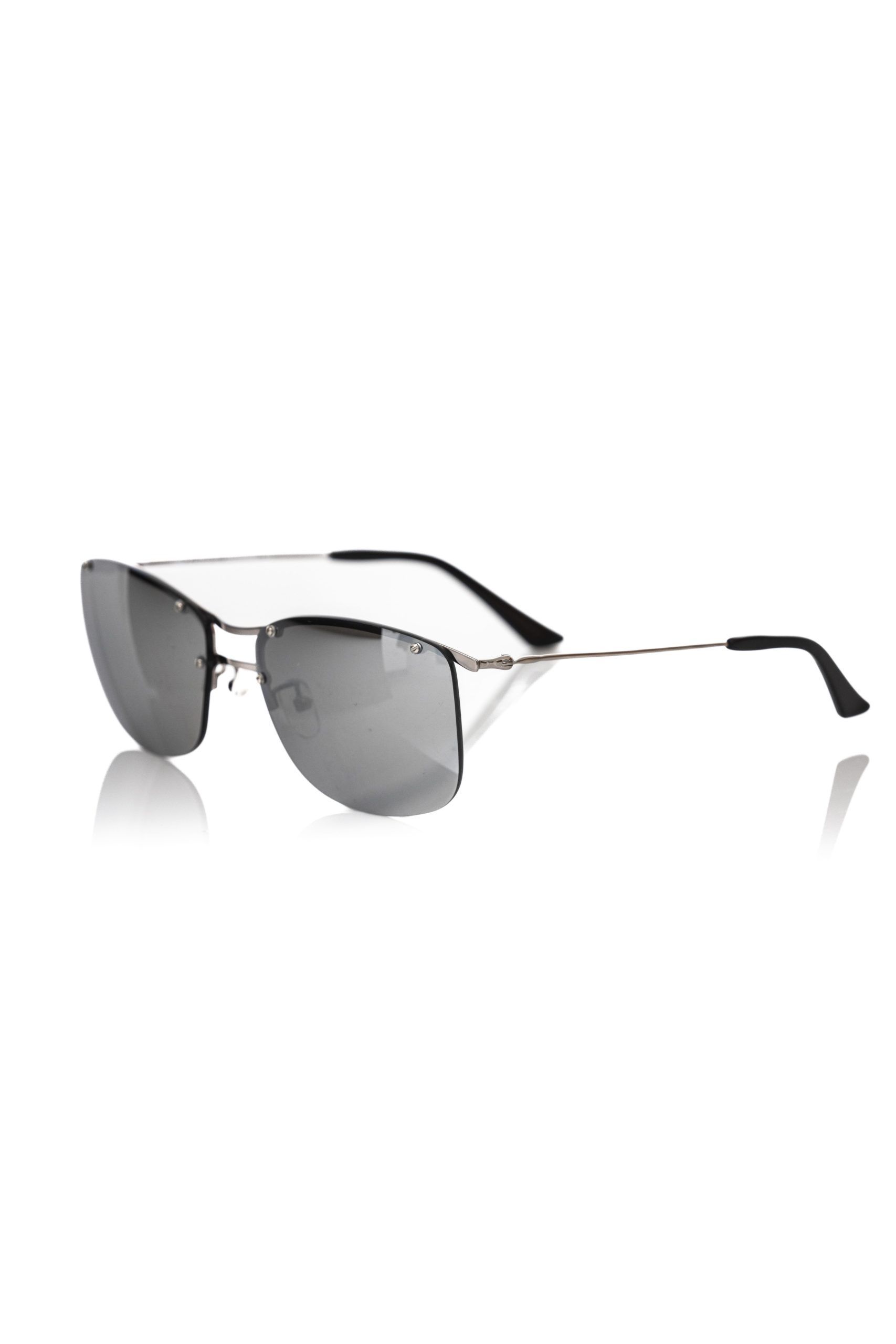 Metallic Fibre Men Men's Sunglass - Frankie Morello - Modalova