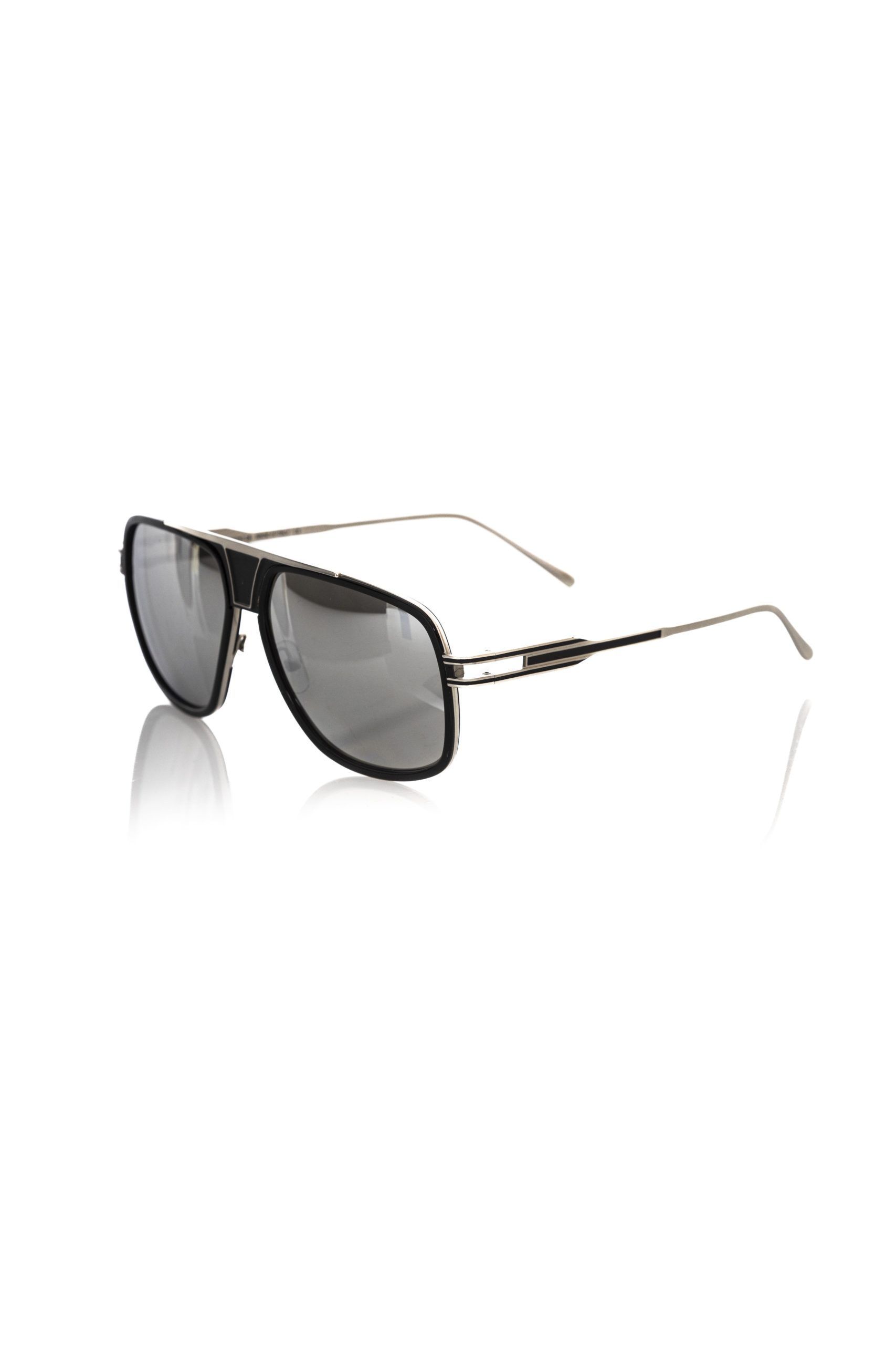 Metallic Fiber Men Men's Sunglass - Frankie Morello - Modalova