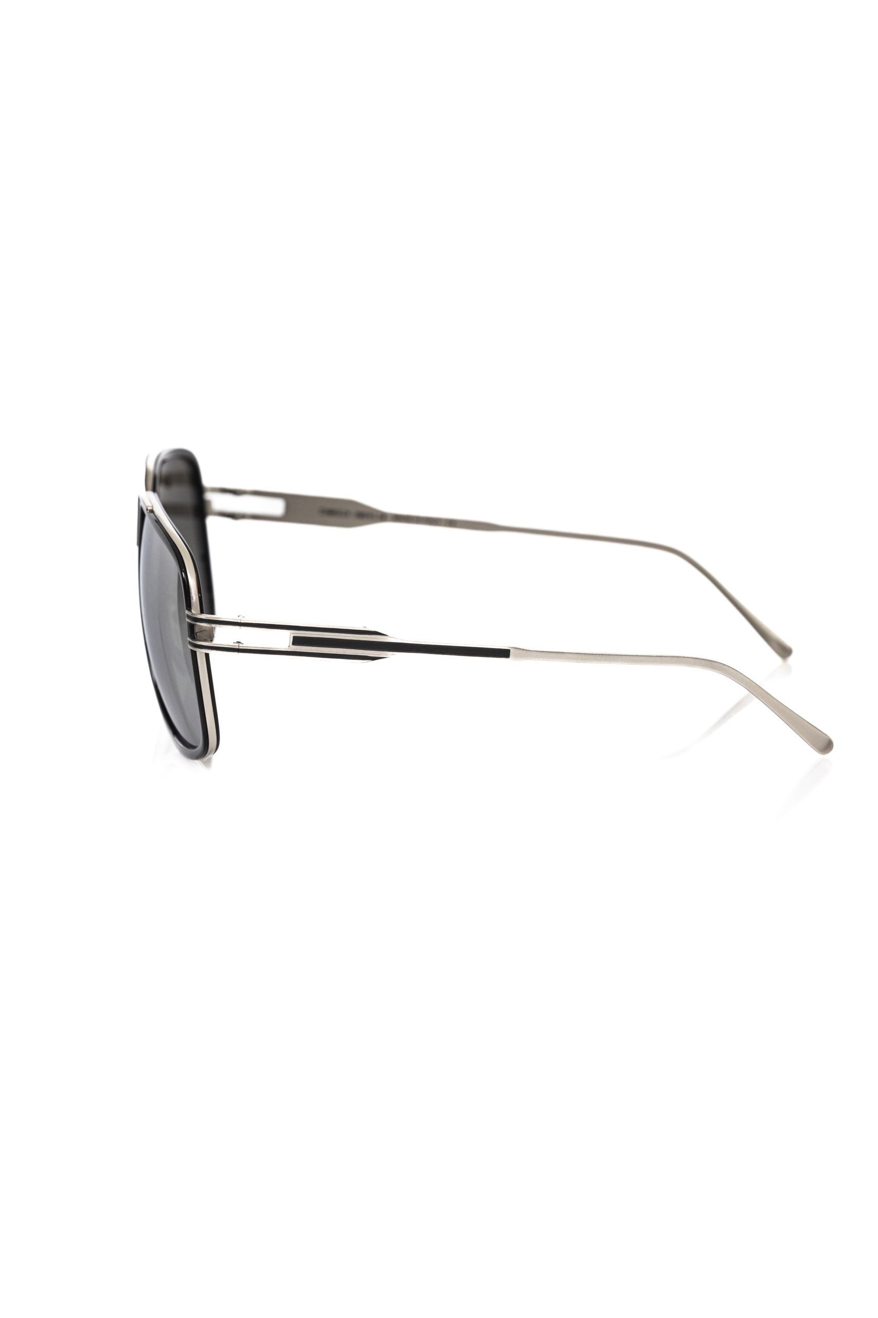 Metallic Fiber Men Men's Sunglass - Frankie Morello - Modalova