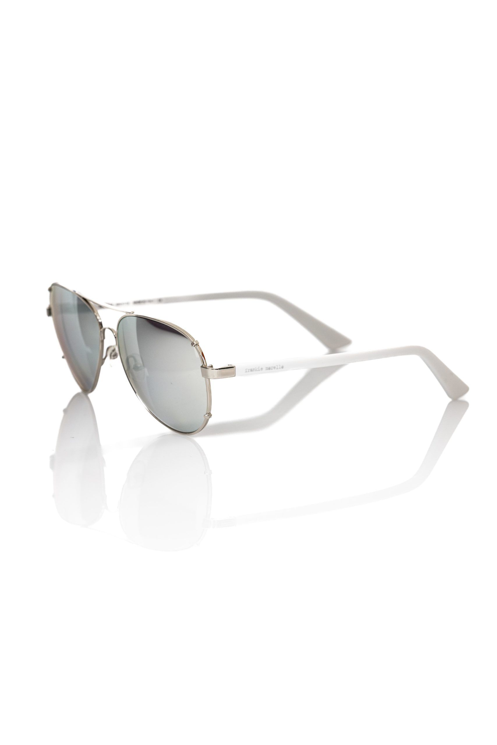 Metallic Fiber Men's Men's Sunglass - Frankie Morello - Modalova