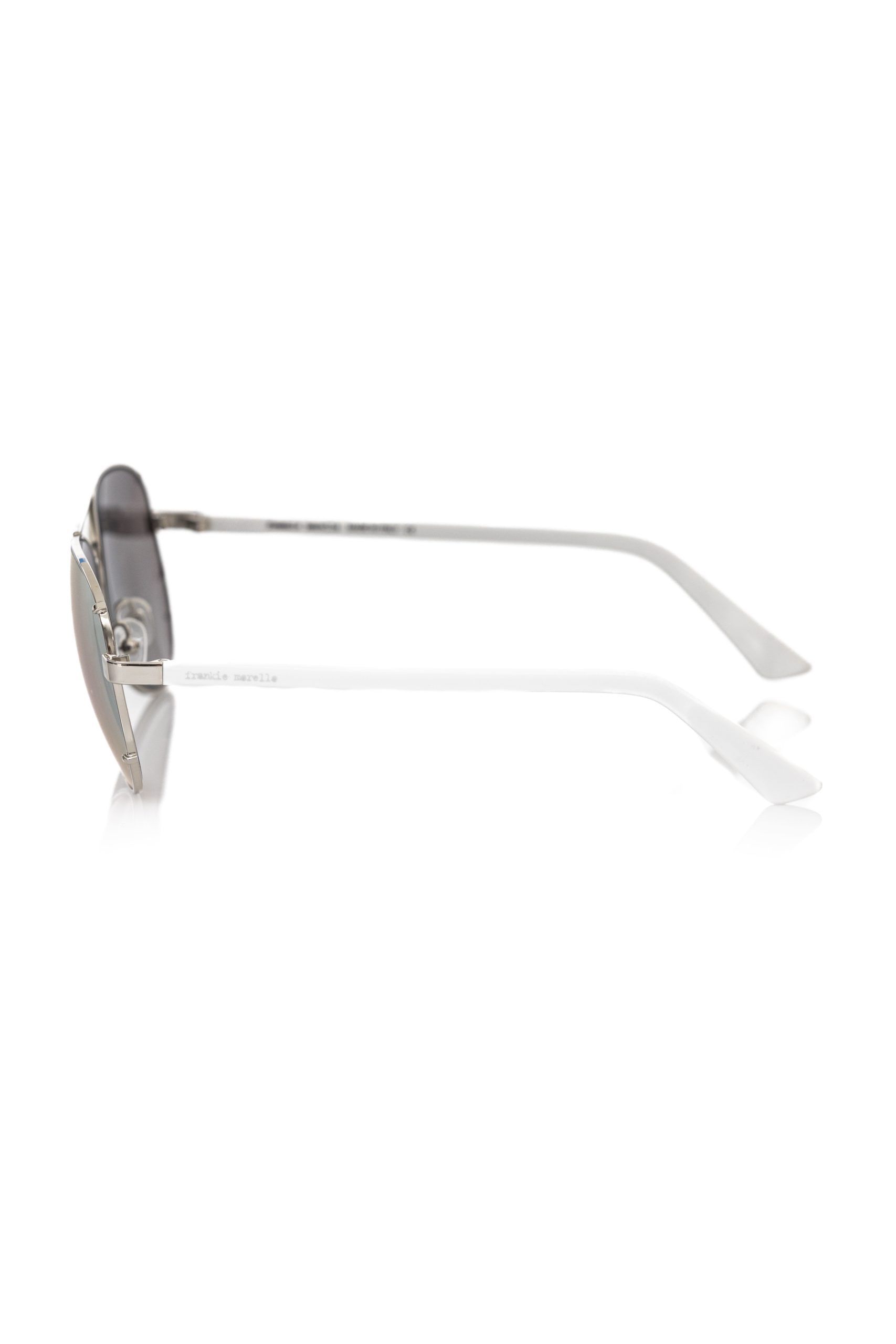 Metallic Fiber Men's Men's Sunglass - Frankie Morello - Modalova