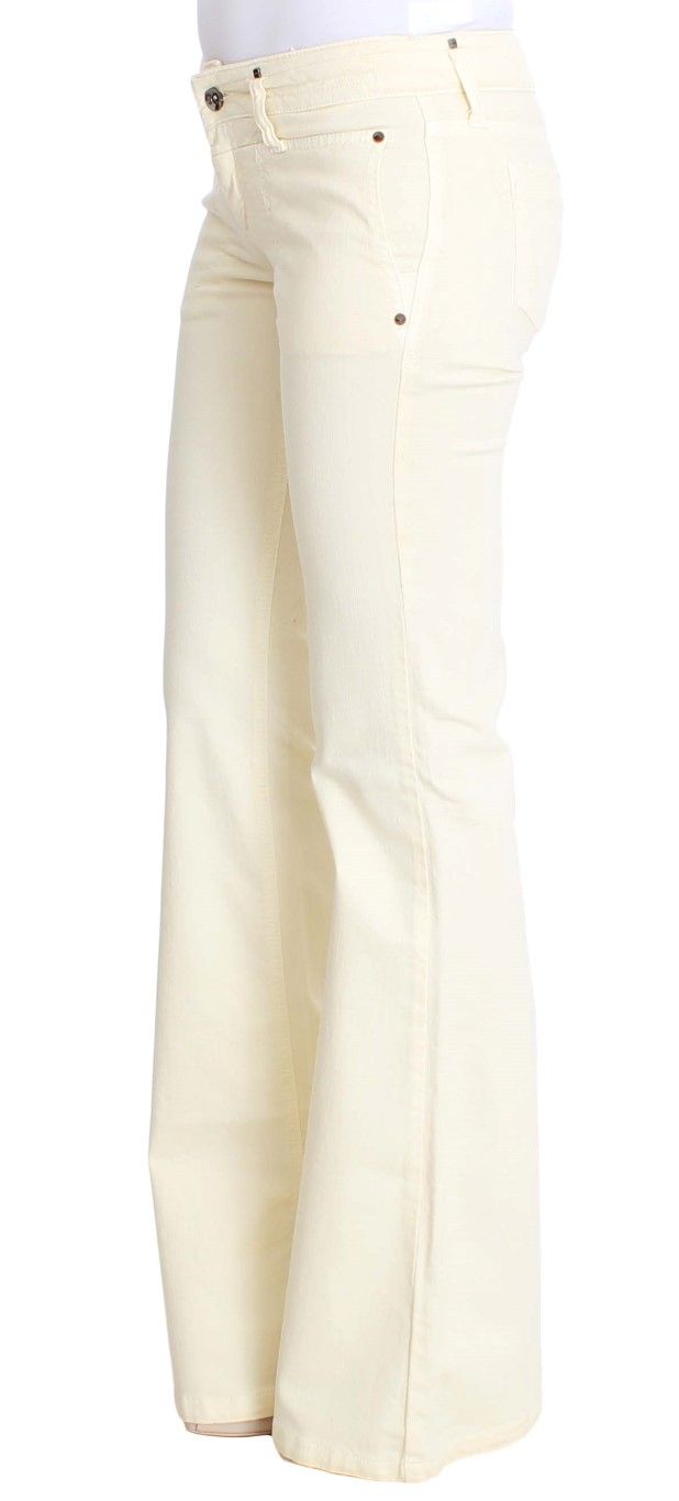 Cotton Stretch Flare Women's Jeans - Costume National - Modalova