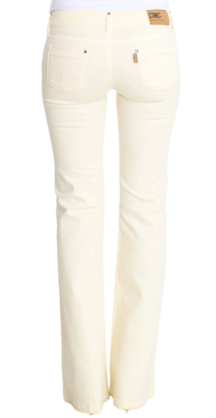 Cotton Stretch Flare Women's Jeans - Costume National - Modalova