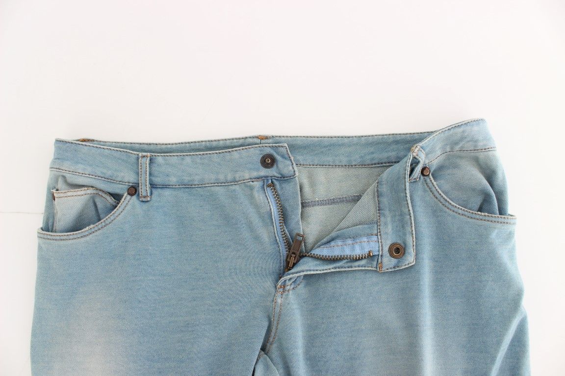 Capri Pants Cropped Women's Jeans - Ermanno Scervino - Modalova