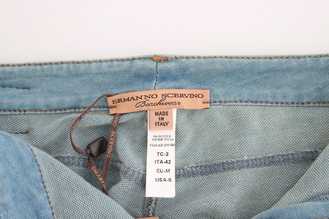 Capri Pants Cropped Women's Jeans - Ermanno Scervino - Modalova