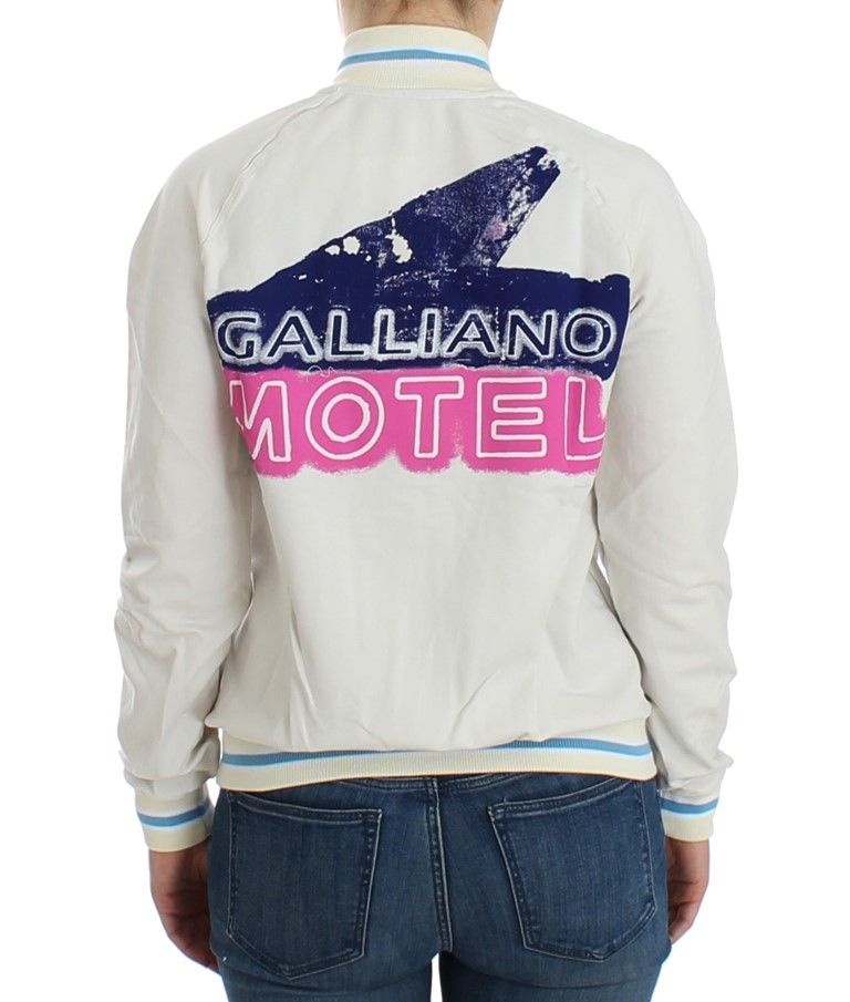 Mock Zip Cardigan Sweatshirt Women's Sweater - John Galliano - Modalova