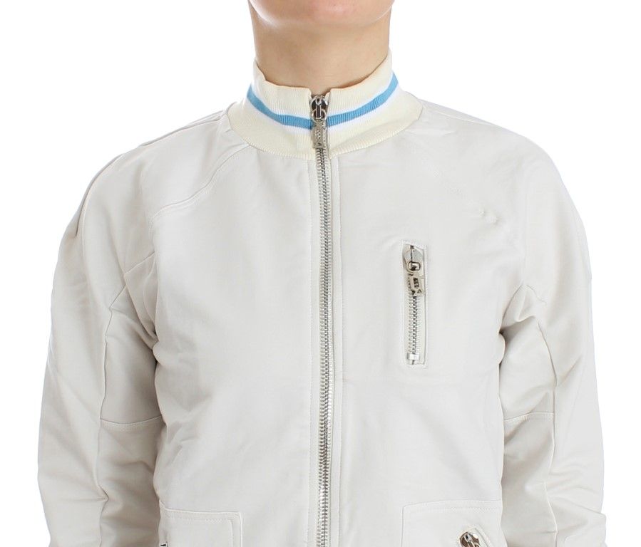 Mock Zip Cardigan Sweatshirt Women's Sweater - John Galliano - Modalova