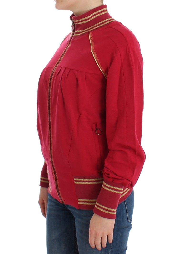 Mock Zip Cardigan Sweatshirt Women's Sweater - John Galliano - Modalova