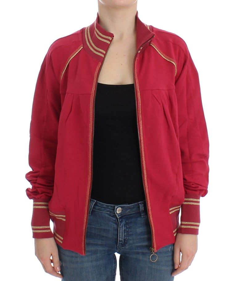 Mock Zip Cardigan Sweatshirt Women's Sweater - John Galliano - Modalova