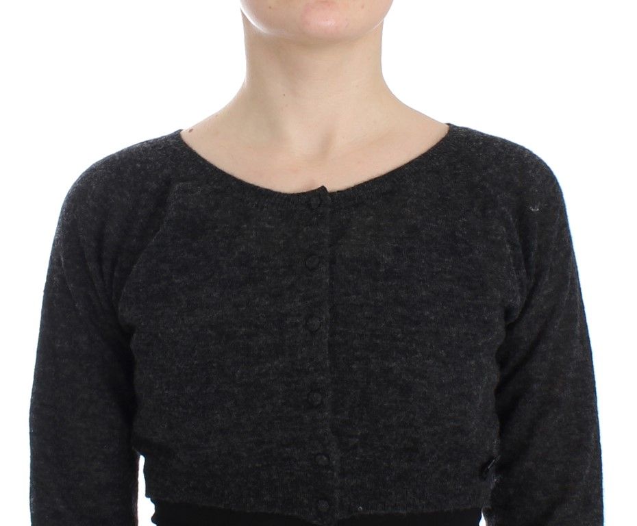 Knit Wool Cardigan Women's Sweater - Ermanno Scervino - Modalova