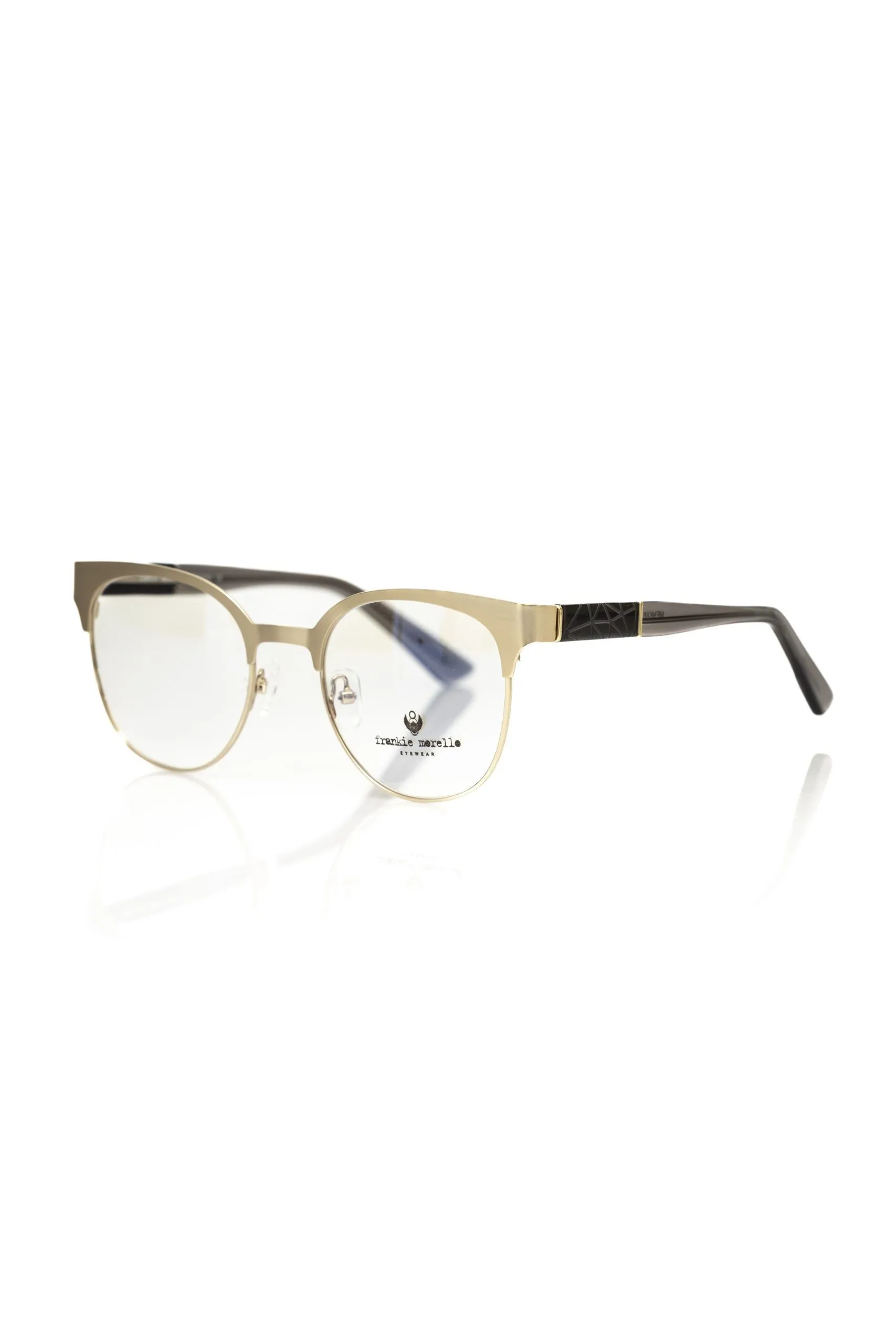 Metallic Women's Eyeglass Women's Frame - Frankie Morello - Modalova