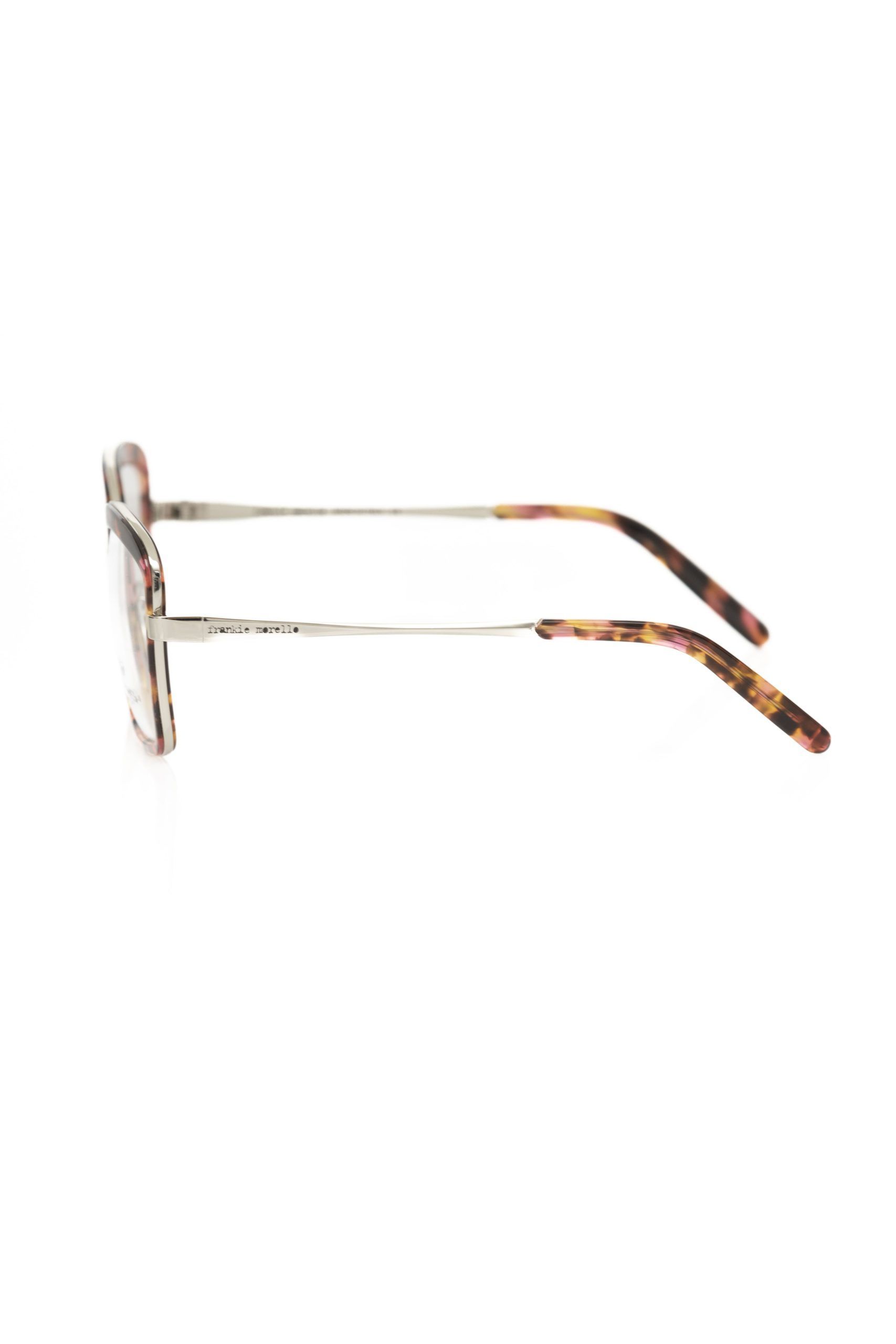 Red Metallic Women's Eyeglass Women's Frame - Frankie Morello - Modalova