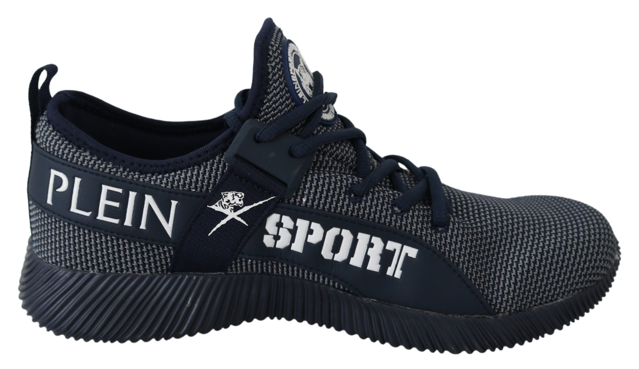 Blue Indaco Polyester Carter Sneakers Men's Shoes - Plein Sport - Modalova