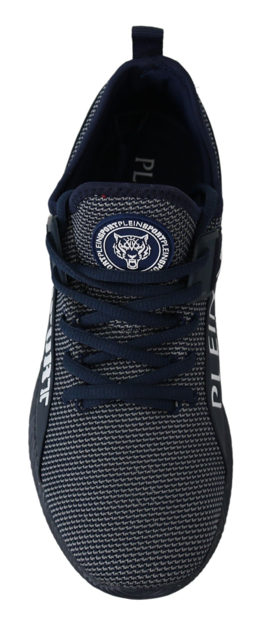 Blue Indaco Polyester Carter Sneakers Men's Shoes - Plein Sport - Modalova