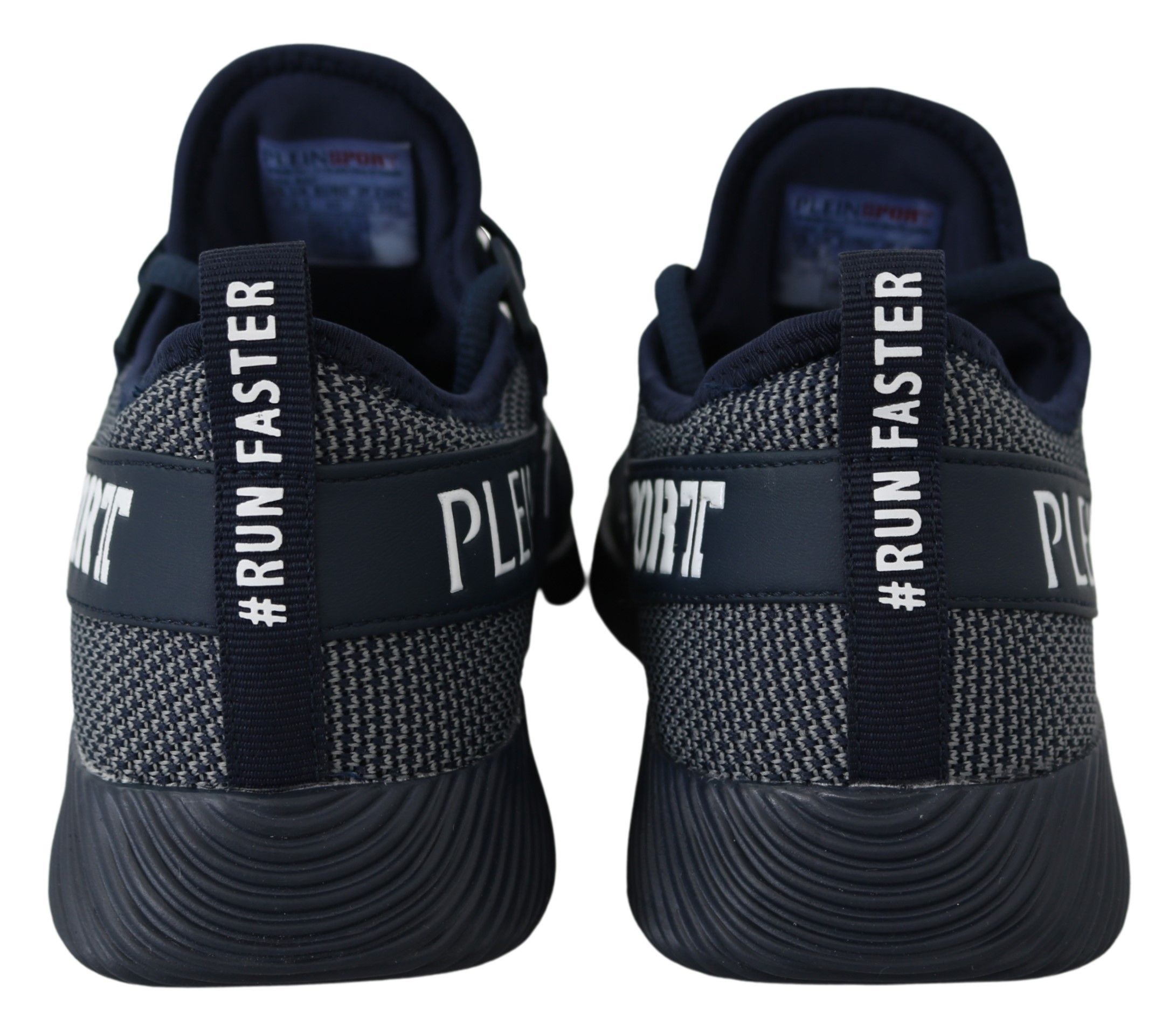 Blue Indaco Polyester Carter Sneakers Men's Shoes - Plein Sport - Modalova