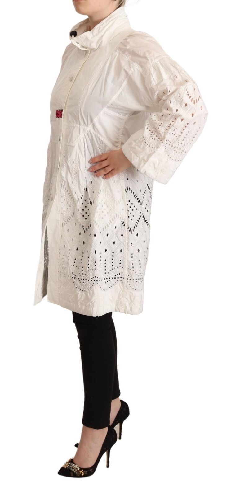 Button Down Long Sleeve Polyester Women's Jacket (Pre-Owned) - Ermanno Scervino - Modalova