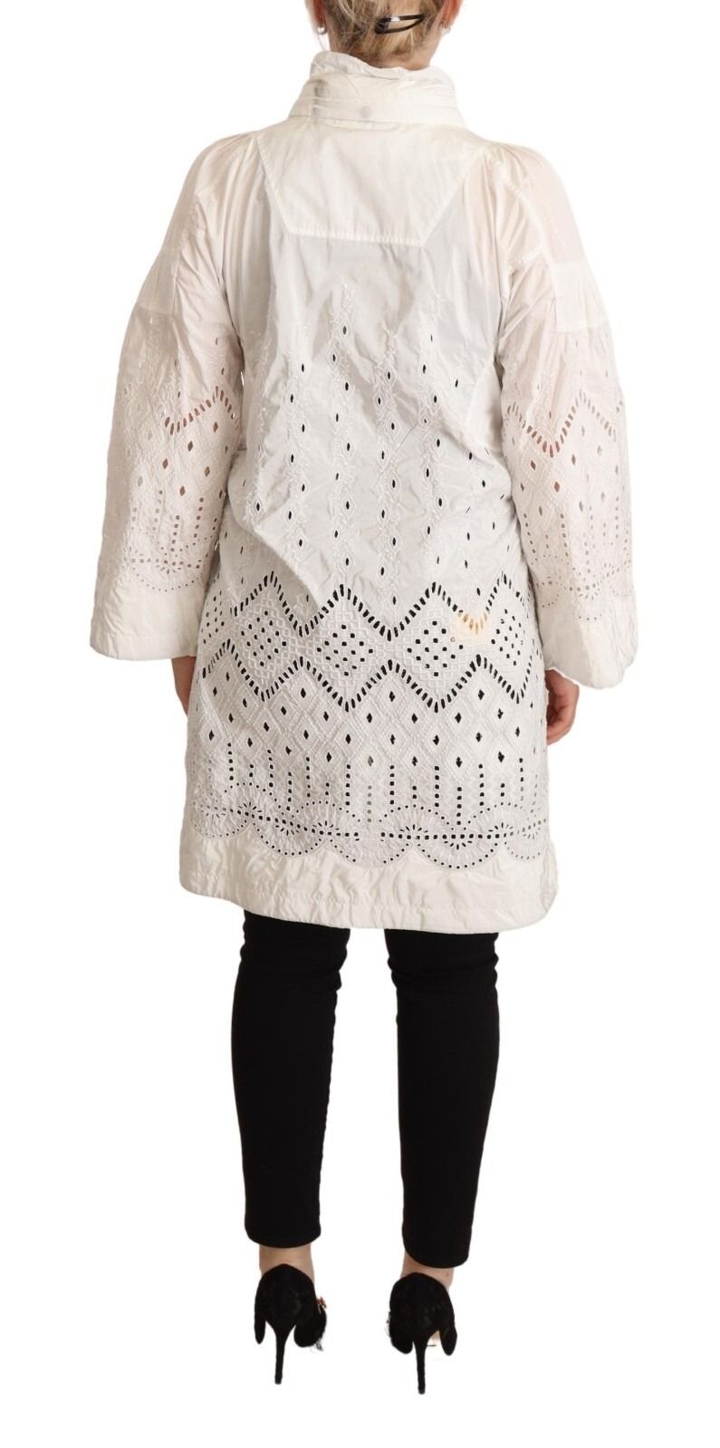 Button Down Long Sleeve Polyester Women's Jacket (Pre-Owned) - Ermanno Scervino - Modalova