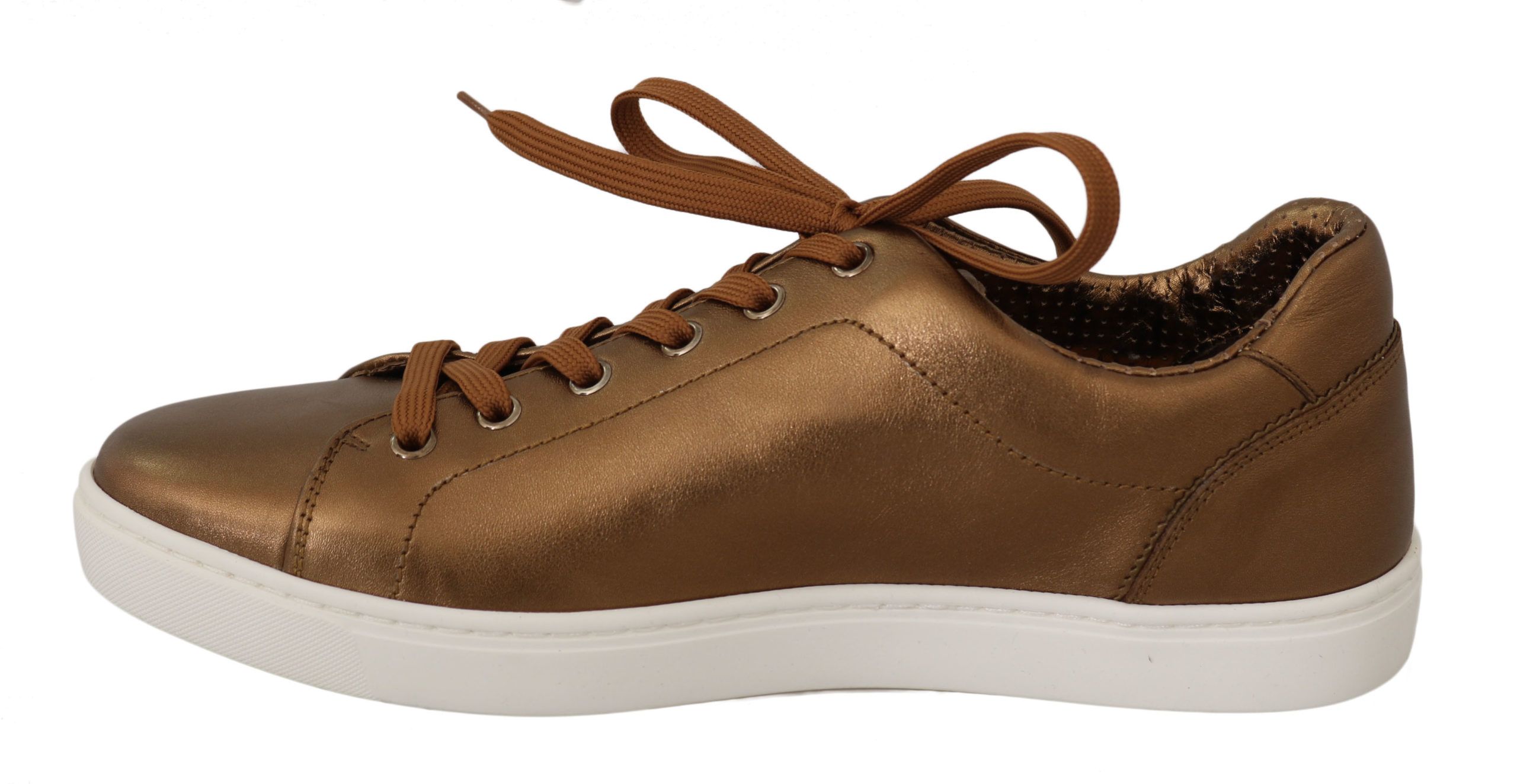 Leather Mens Casual Men's Sneakers - Dolce & Gabbana - Modalova