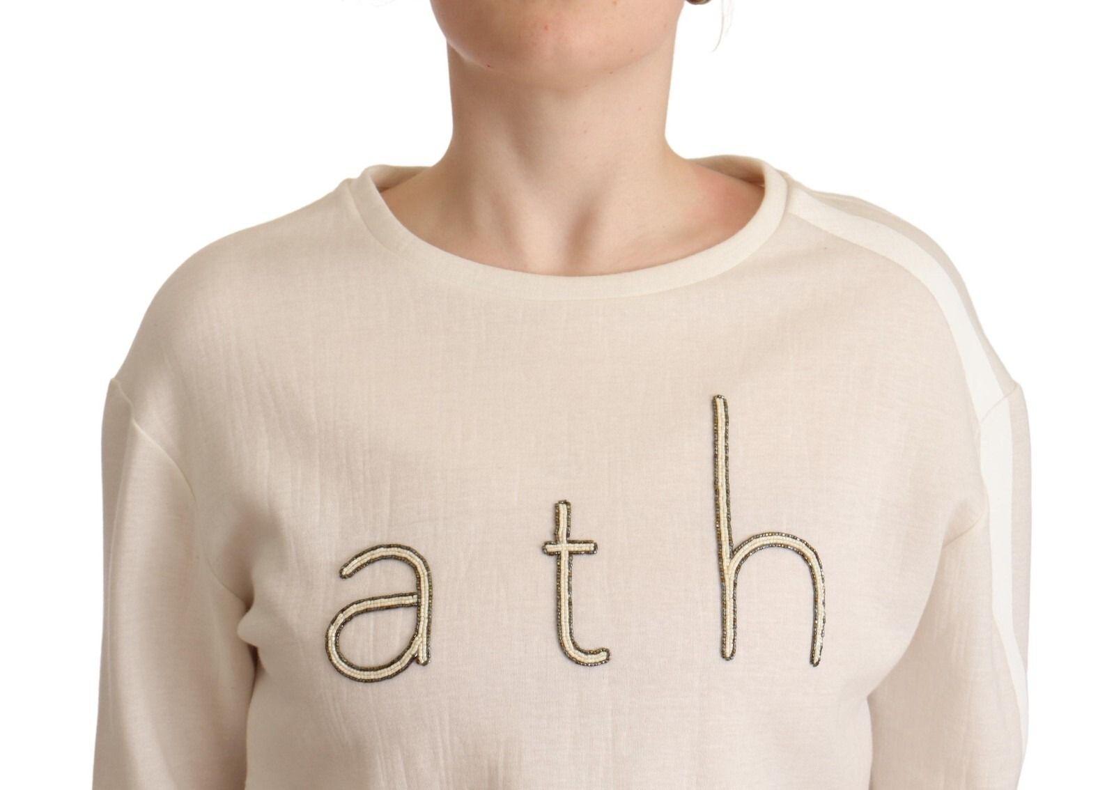 Logo Long Sleeve Cropped Pullover Women's Sweater (Pre-Owned) - PINKO - Modalova