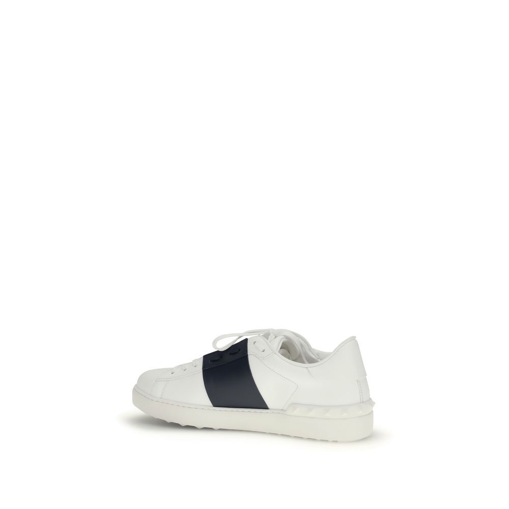 Calf Leather Bos Taurus Low Top Men's Sneakers - Valentino Garavani - Modalova