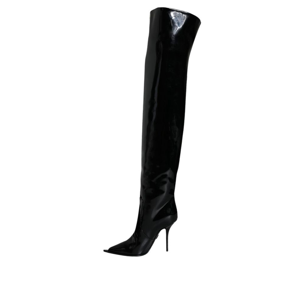 Leather Over The Women's Knee - Dolce & Gabbana - Modalova