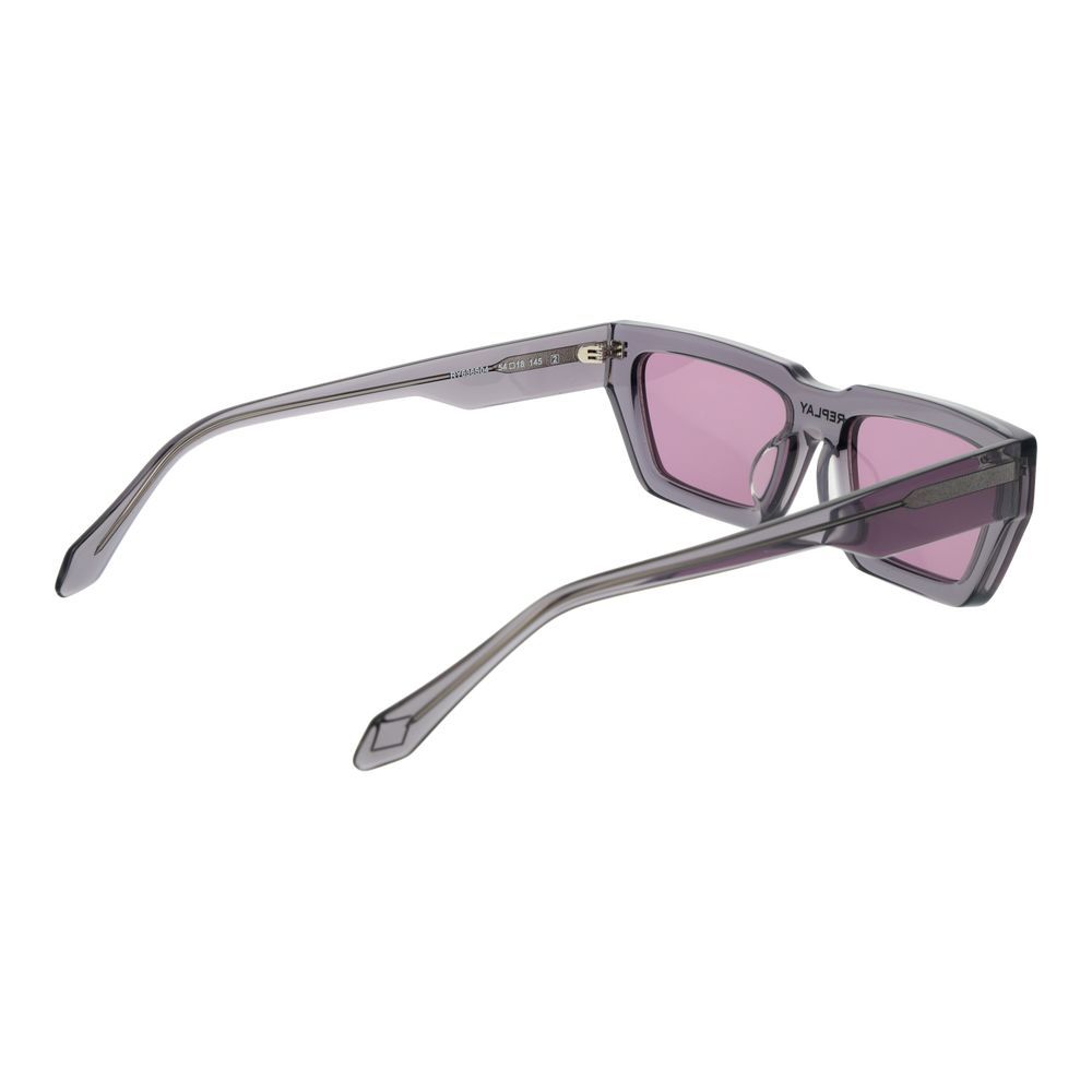Replay Gray Plastic Sunglasses - Replay - Modalova