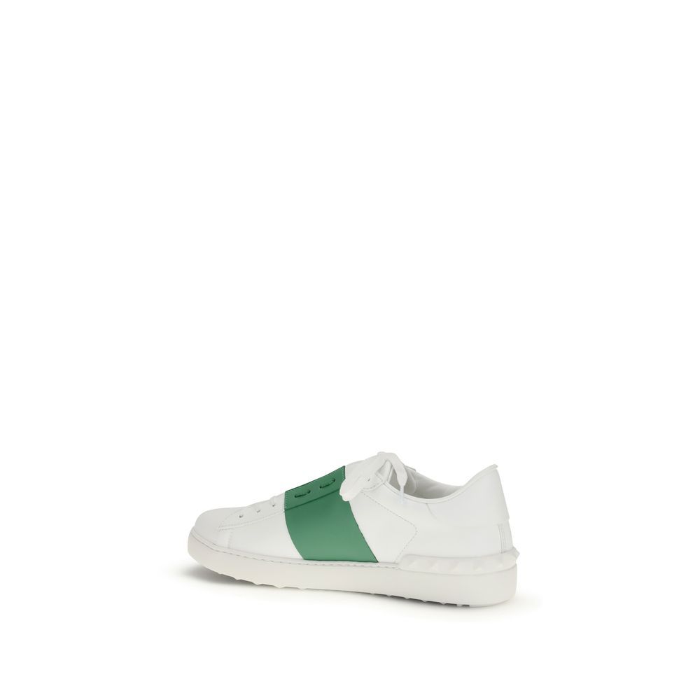 Calf Leather Bos Taurus Low Top Men's Sneakers - Valentino Garavani - Modalova