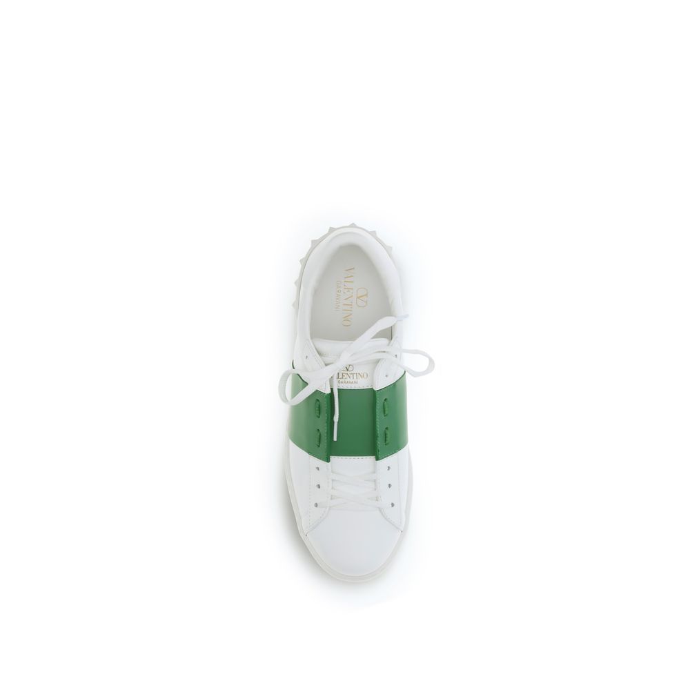 Calf Leather Bos Taurus Low Top Men's Sneakers - Valentino Garavani - Modalova