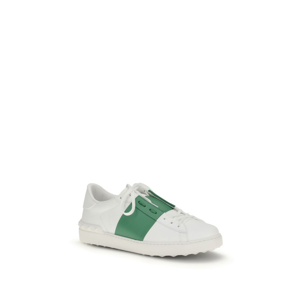 Calf Leather Bos Taurus Low Top Men's Sneakers - Valentino Garavani - Modalova