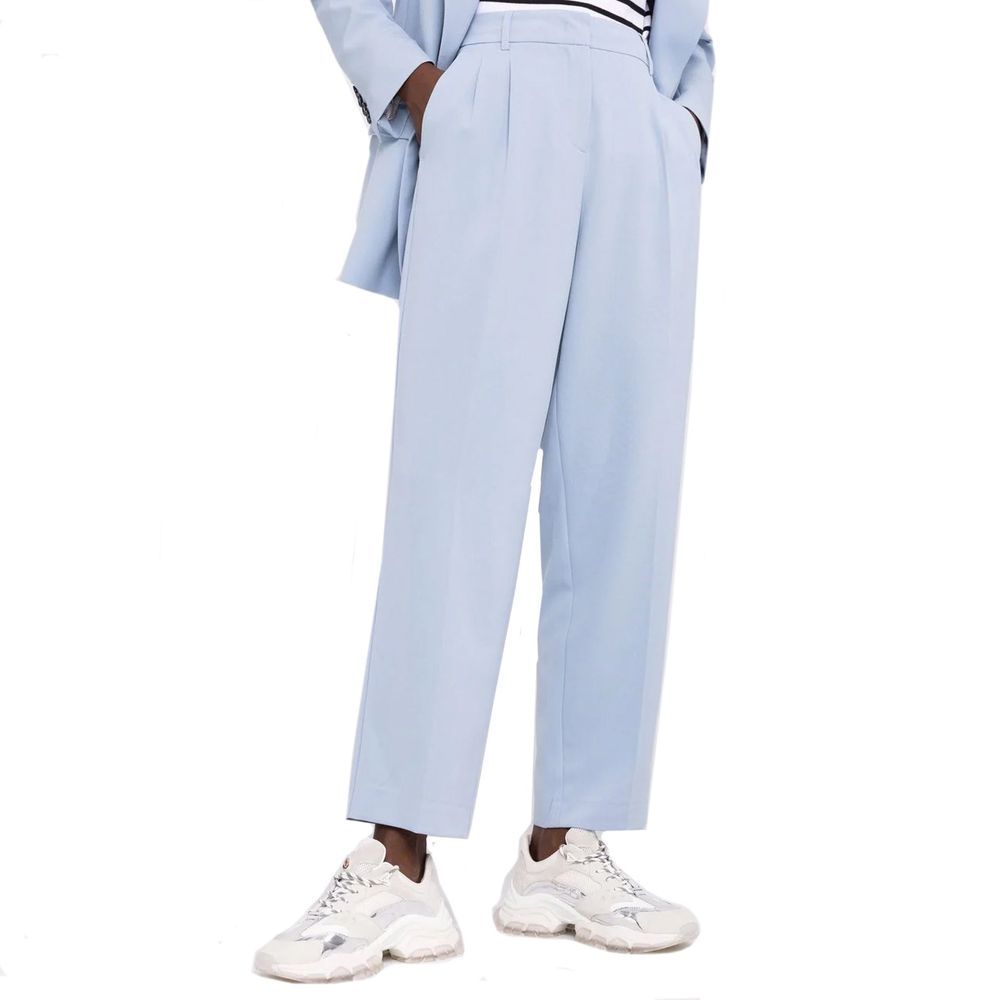 Elastane Casual Women's Pants - BLANCA VITA - Modalova