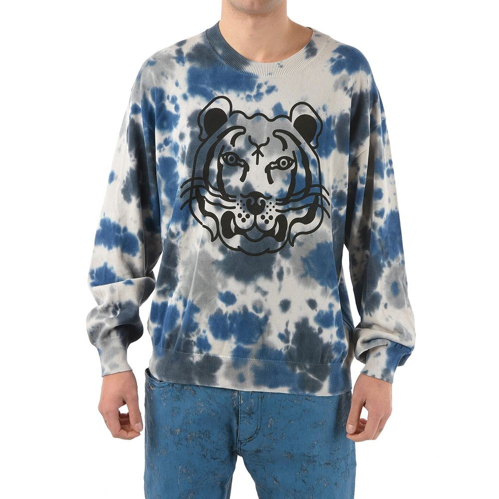 Kenzo Gray Cotton Men's Sweatshirt - Kenzo - Modalova
