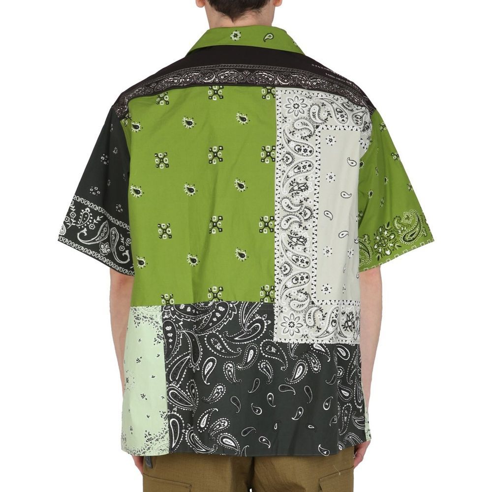 Cotton Pattern Men's Shirt - Kenzo - Modalova