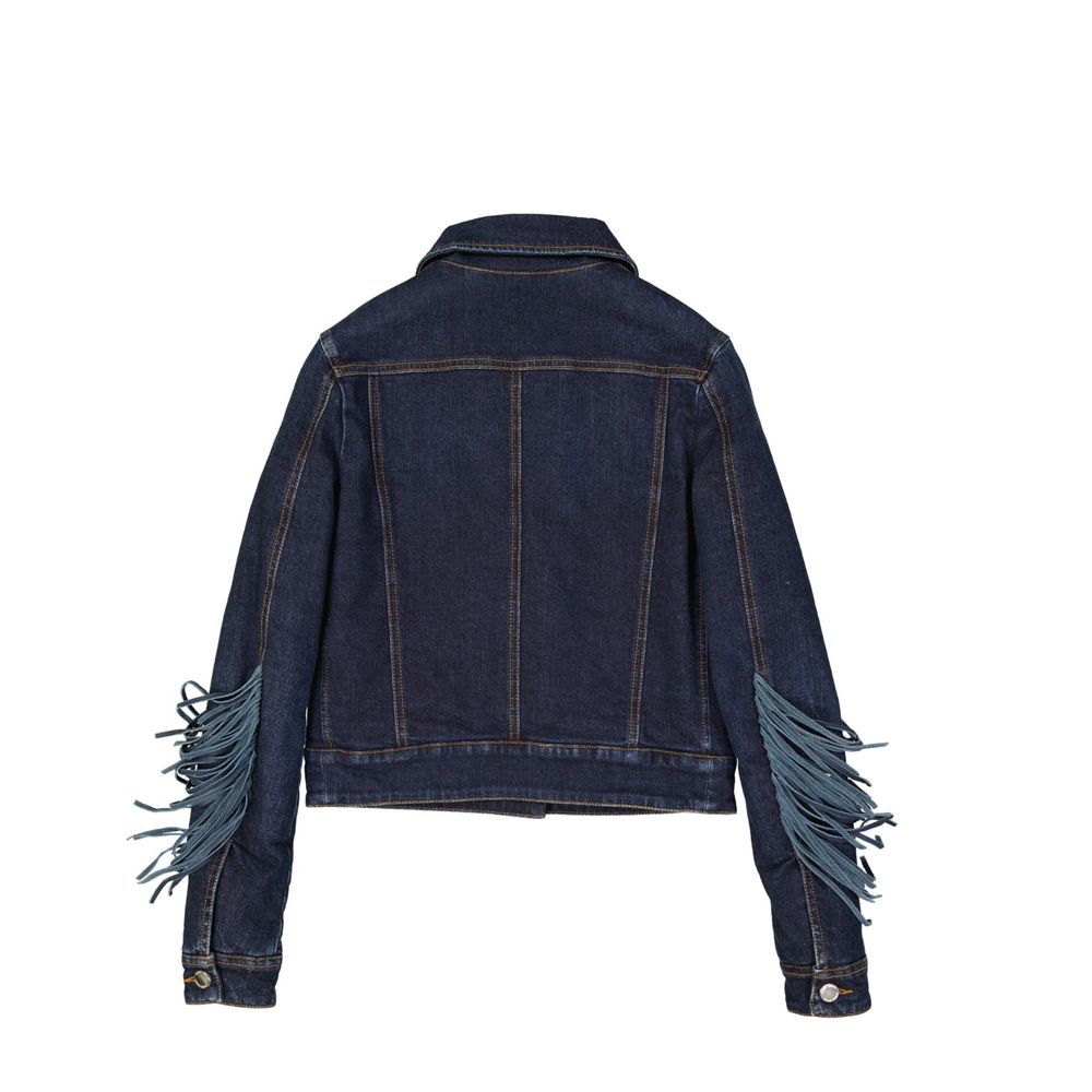 Cotton Denim Women's Jacket - Frankie Morello - Modalova
