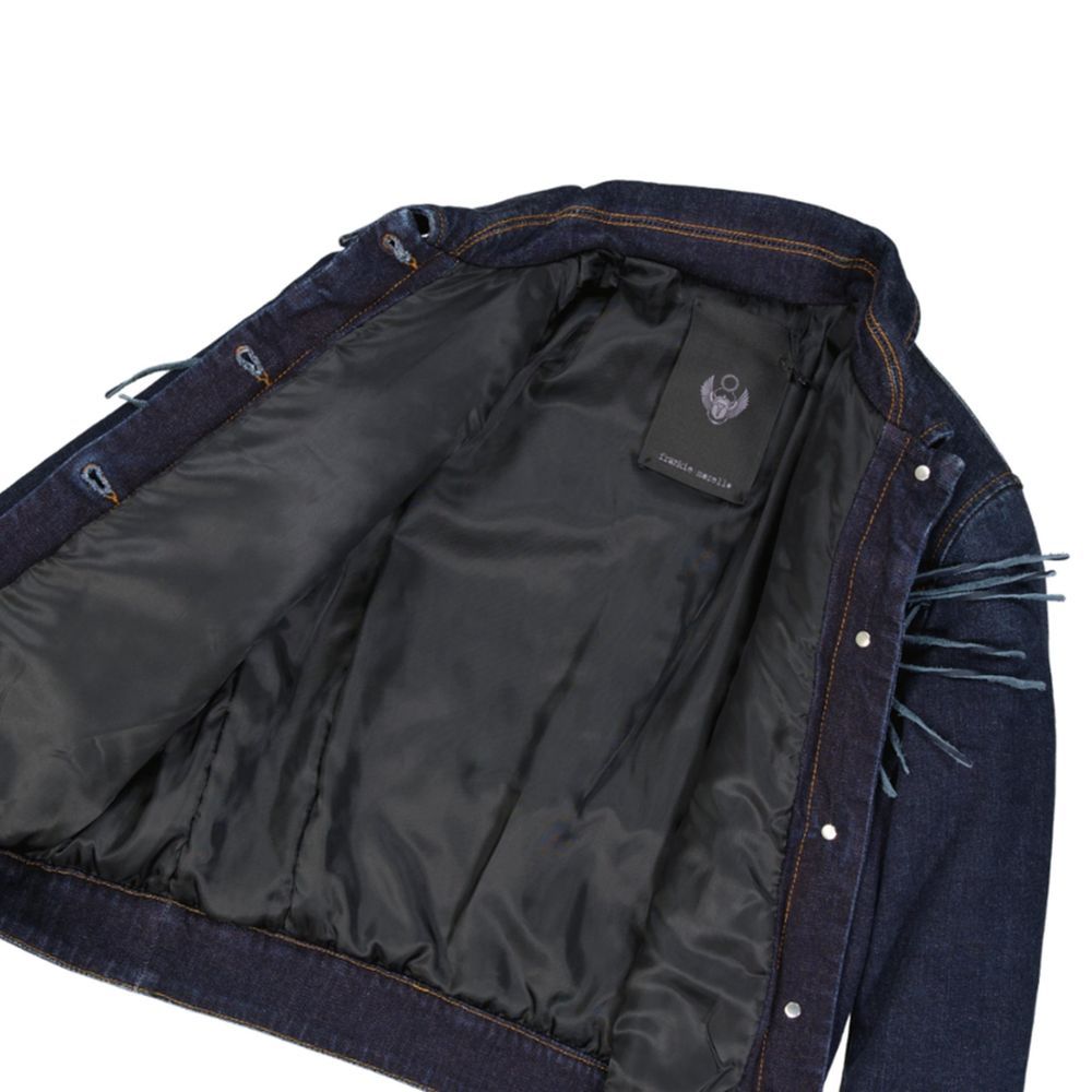 Cotton Denim Women's Jacket - Frankie Morello - Modalova