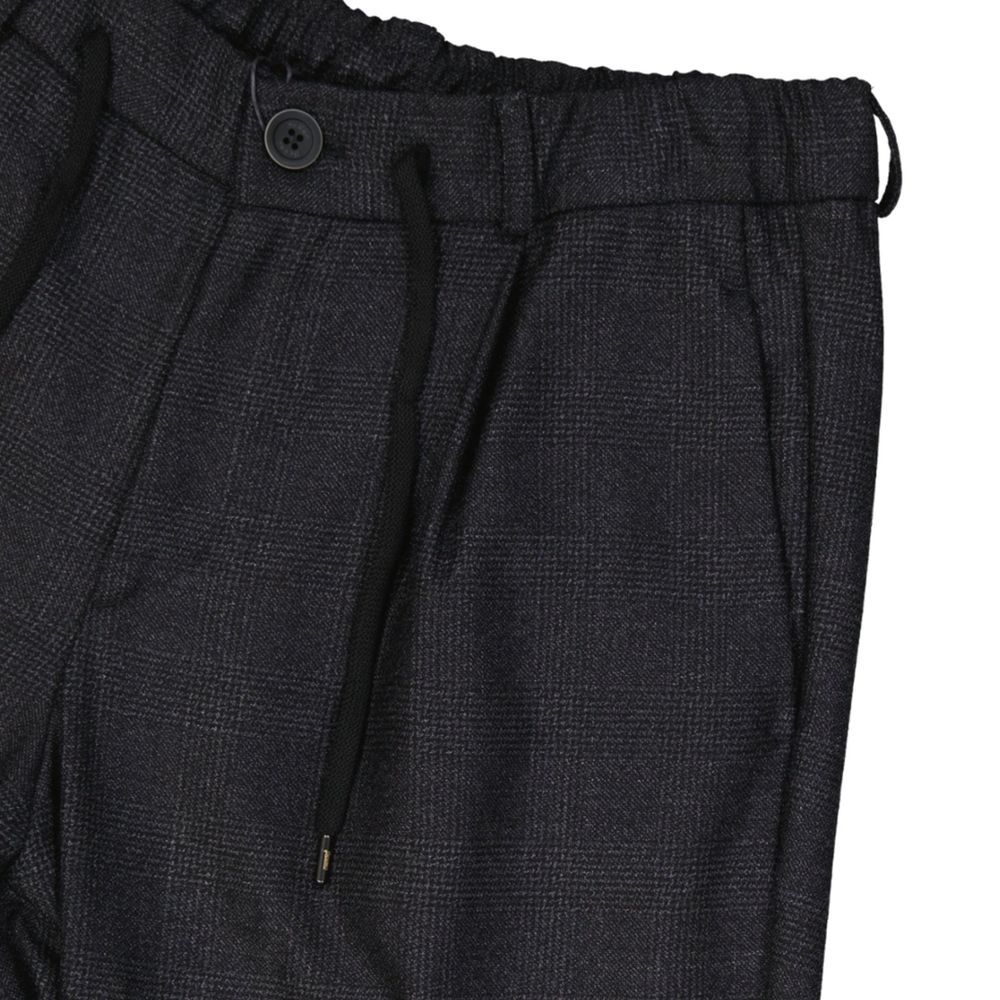 Herno Gray Wool Casual Men's Pants - Herno - Modalova