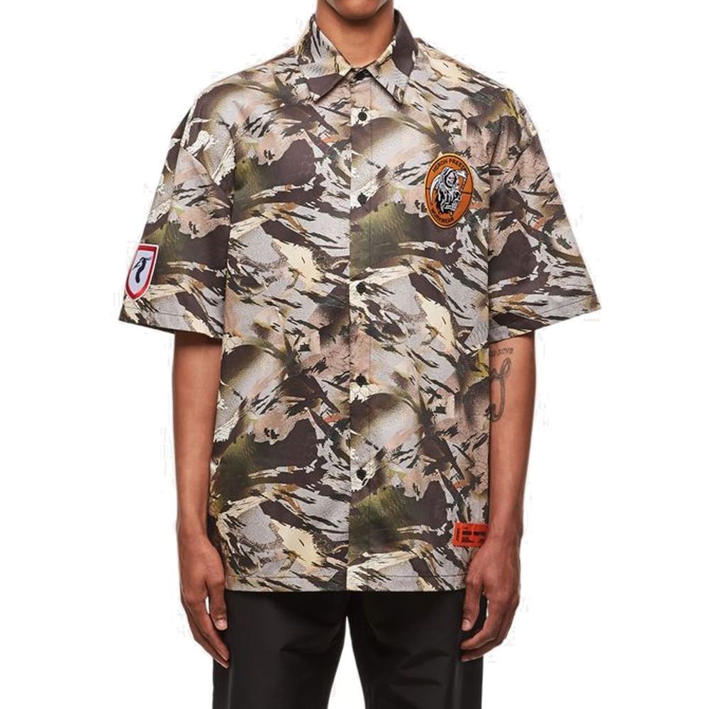 Cotton Pattern Men's Shirt - Heron Preston - Modalova
