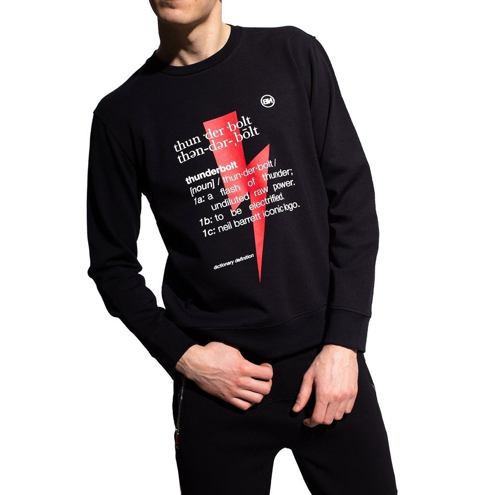 Cotton Men's Sweatshirt - Neil Barrett - Modalova