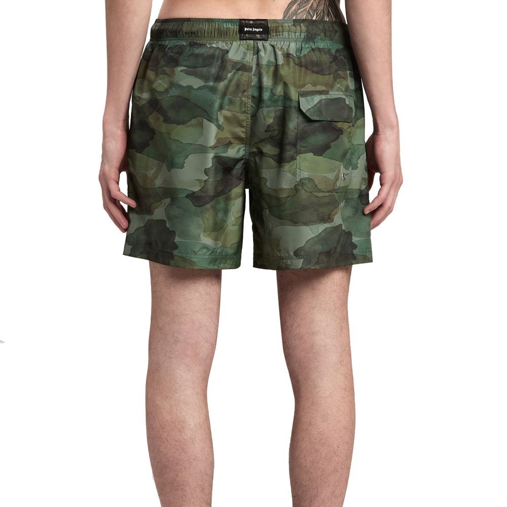 Polyester Short And Mini Men's Shorts - Palm Angels - Modalova