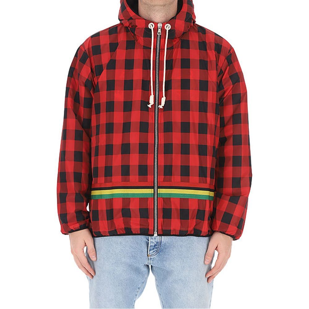 Polyester Shell Men's Jacket - Palm Angels - Modalova