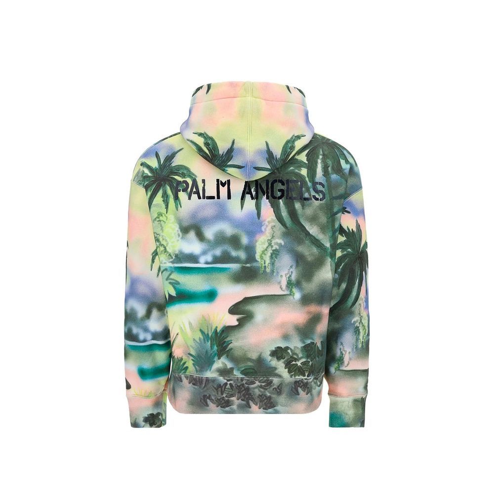 Cotton Men's Sweatshirt - Palm Angels - Modalova