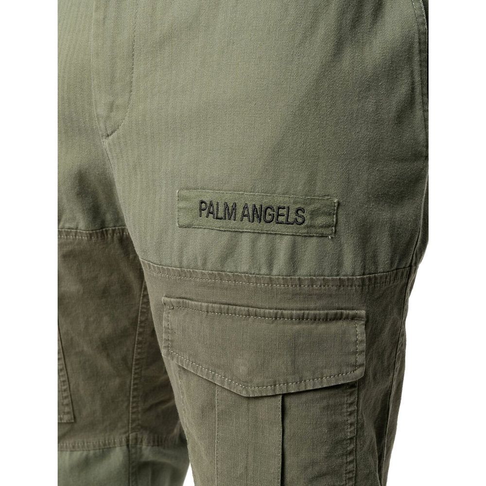 Cotton Cargo Men's Pants - Palm Angels - Modalova