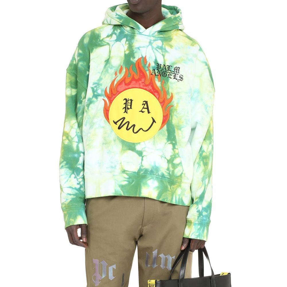 Cotton Men's Sweatshirt - Palm Angels - Modalova