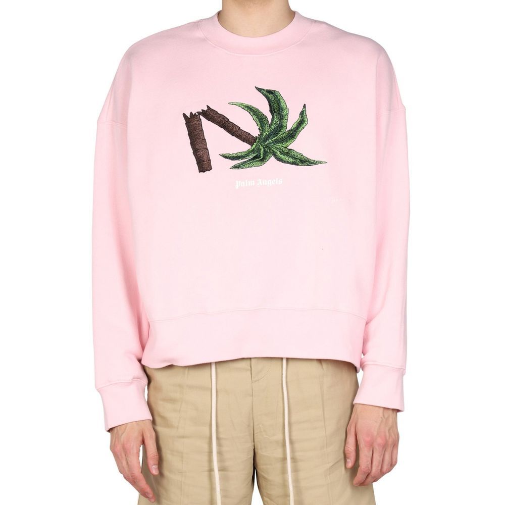 Cotton Men's Sweatshirt - Palm Angels - Modalova