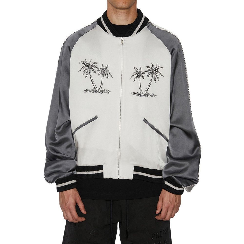 Acetate Men's Bomber - Palm Angels - Modalova