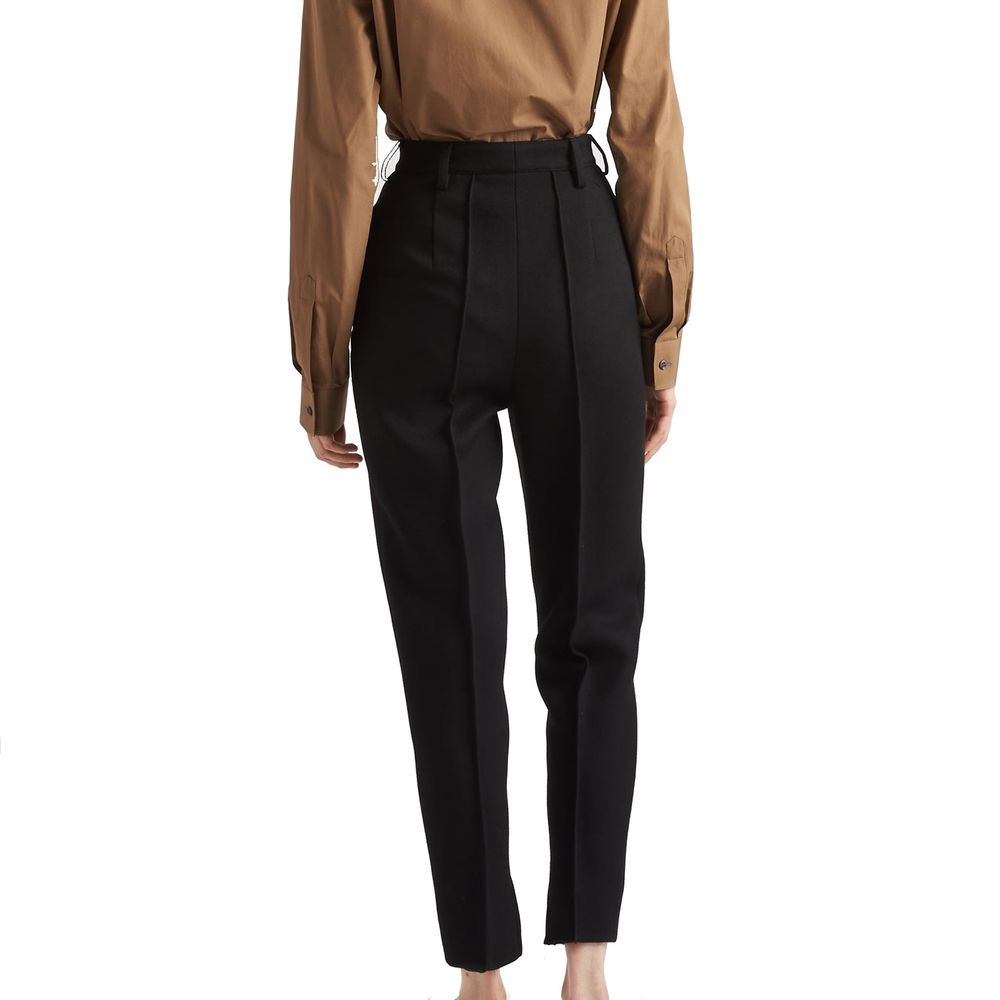 Virgin Wool Dress Women's Pants - Prada - Modalova