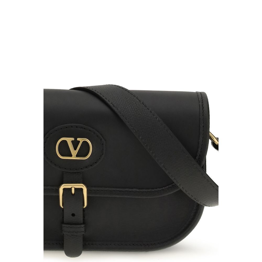 Calf Leather Bos Taurus Shoulder Men's Bag - Valentino Garavani - Modalova